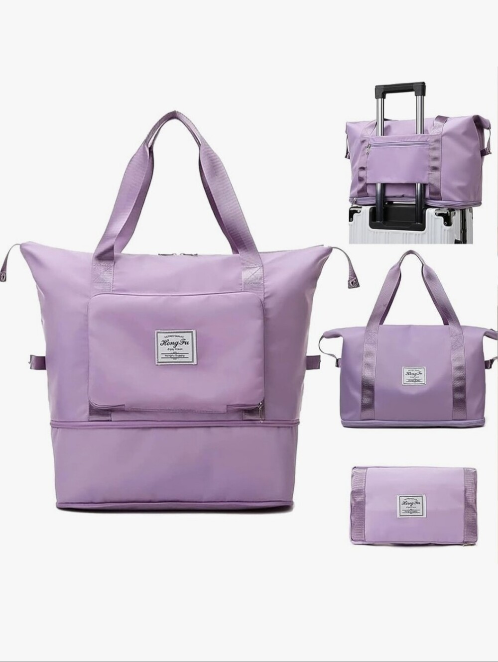 Large Capacity Expandable Travel Duffel Bag
